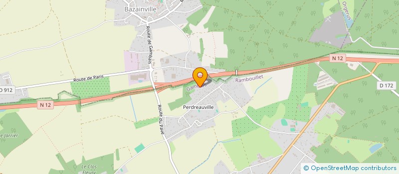 localisation de l'entreprise HOLDING RR  GAMBAIS