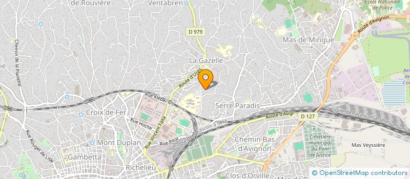 localisation de l'entreprise HOLDING RTCM  NIMES