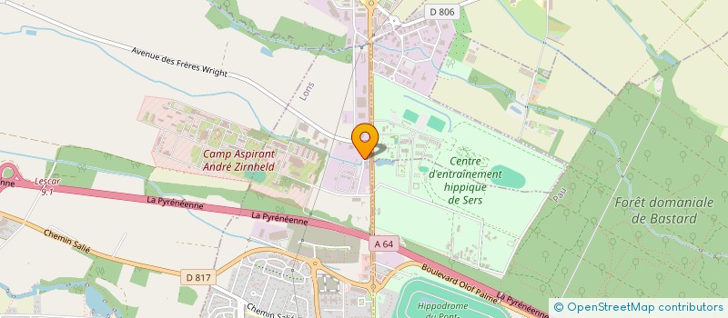 localisation de l'entreprise HOLDING RUBIO & CIE à LONS