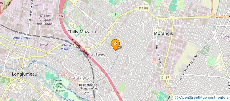 localisation de l'entreprise HOLDING RUFFIER à MORANGIS