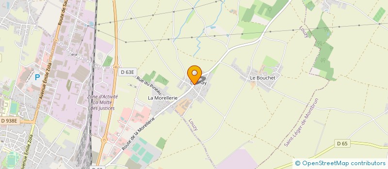 localisation de l'entreprise HOLDING RUIZ INDUSTRIES  LOUZY