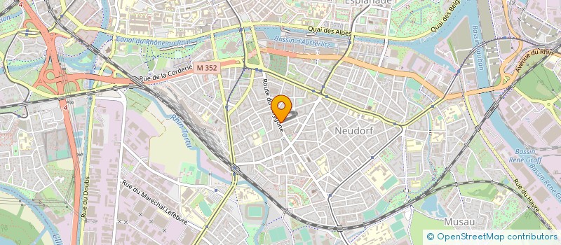 localisation de l'entreprise HOLDING RUYSELAAR à STRASBOURG