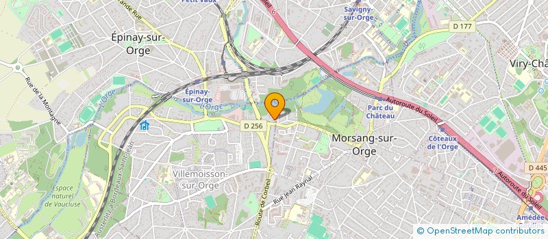 localisation de l'entreprise HOLDING S.H. à VILLEMOISSON-SUR-ORGE