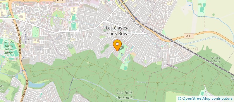 localisation de l'entreprise HOLDING S'N  LES CLAYES-SOUS-BOIS