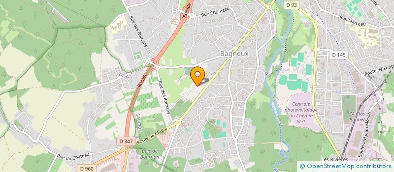 localisation de l'entreprise HOLDING S2P  SAUMUR