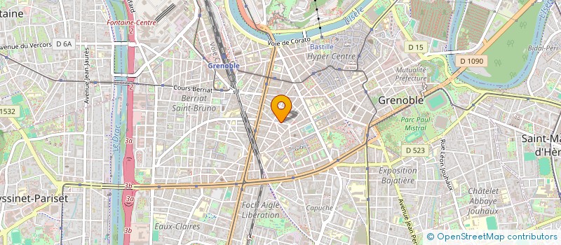 localisation de l'entreprise HOLDING SA PHI à GRENOBLE