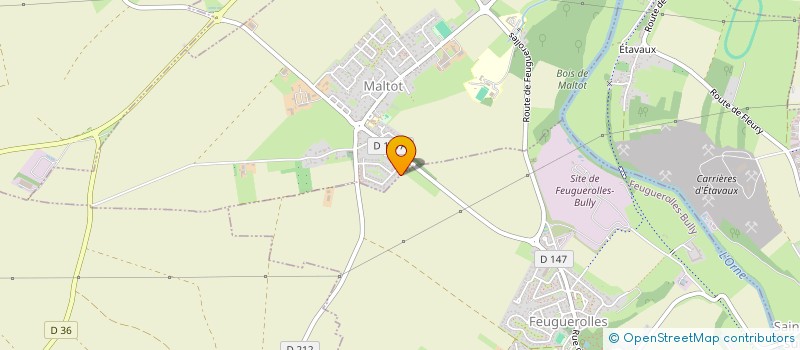 localisation de l'entreprise HOLDING SACHANGE  EQUEMAUVILLE