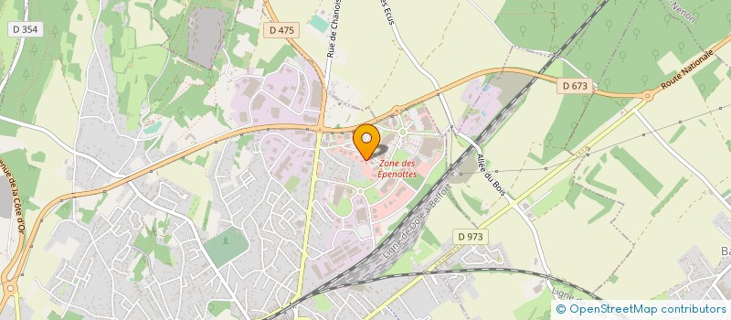 localisation de l'entreprise HOLDING SAFITA à DOLE