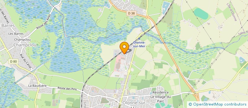 localisation de l'entreprise HOLDING SAGOT FINANCES à LES SABLES D'OLONNE