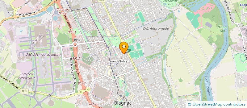 localisation de l'entreprise HOLDING SAHLI à BLAGNAC
