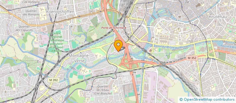 localisation de l'entreprise HOLDING SAIDANI  STRASBOURG