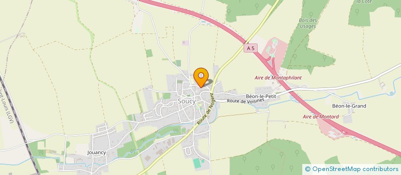 localisation de l'entreprise HOLDING SAINT DENIS  SAINT-DENIS-LES-SENS