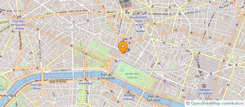 localisation de l'entreprise HOLDING SAINT-GERMAIN INVESTISSEMENT  PARIS