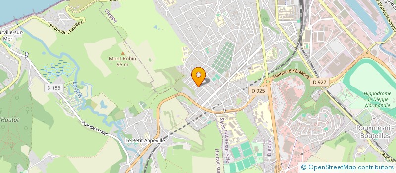 localisation de l'entreprise HOLDING SAINT MARC à DIEPPE