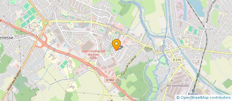 localisation de l'entreprise HOLDING SAINT-OMER  ARQUES