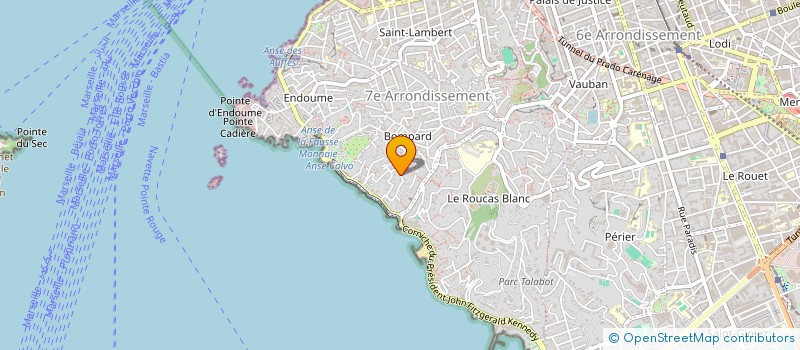 localisation de l'entreprise HOLDING SAINTE-VICTOIRE  MARSEILLE