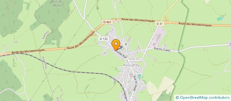 localisation de l'entreprise HOLDING SAINTVOIRIN  PASSONFONTAINE