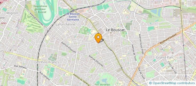 localisation de l'entreprise HOLDING SALIN à BLANQUEFORT