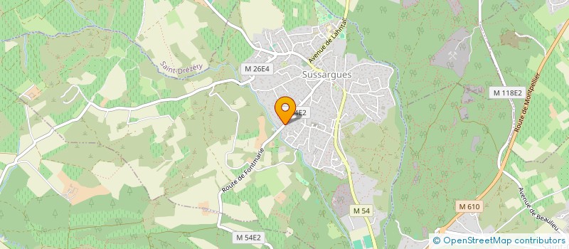 localisation de l'entreprise HOLDING SALLENT  VAUVERT