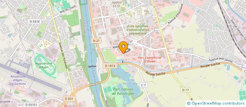 localisation de l'entreprise HOLDING SALLES  BOE