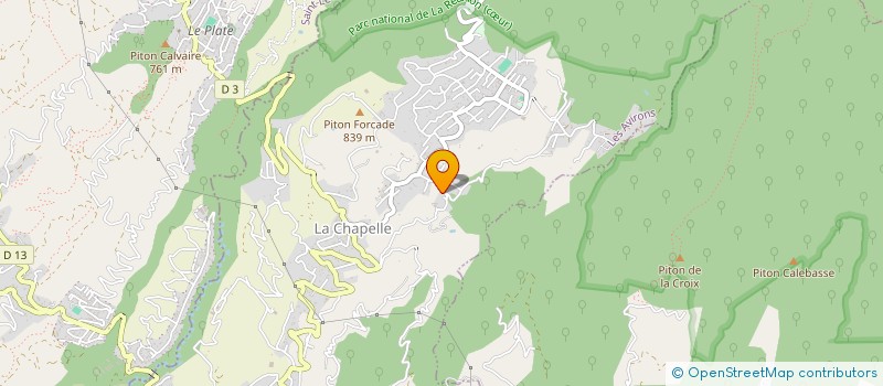 localisation de l'entreprise HOLDING SAMI à LES AVIRONS