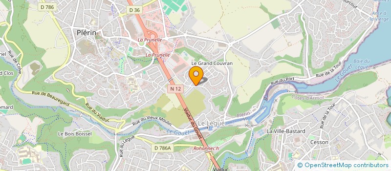 localisation de l'entreprise HOLDING SAMUEL PERRON  PLERIN