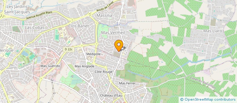 localisation de l'entreprise HOLDING SAN JAIME à PERPIGNAN