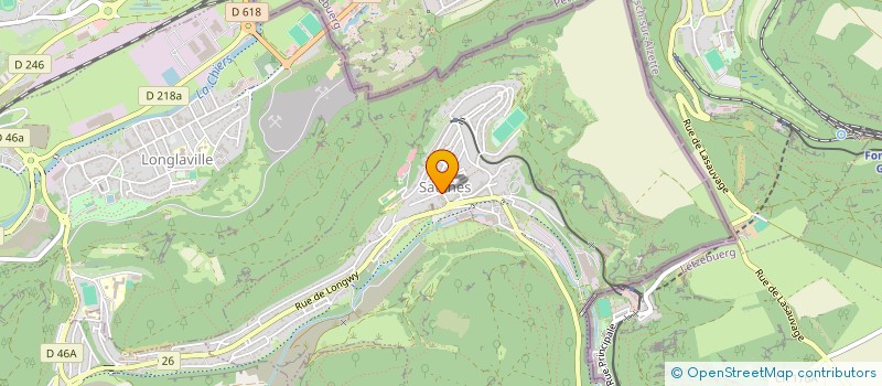 localisation de l'entreprise HOLDING SANCHEZ INVEST GROUP  SAULNES