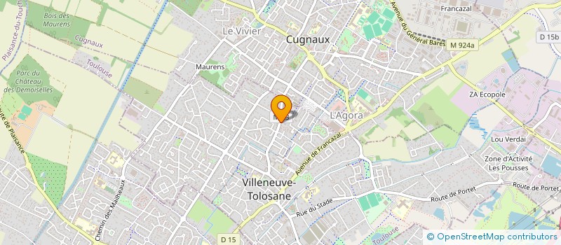 localisation de l'entreprise HOLDING SANTAMARIA à VILLENEUVE-TOLOSANE