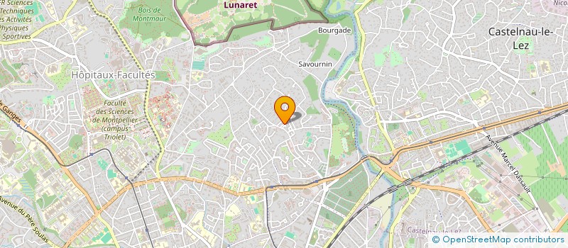 localisation de l'entreprise HOLDING SARAH LOPEZ à MONTPELLIER