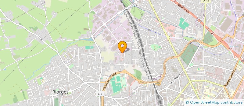 localisation de l'entreprise HOLDING SARCY INVEST à RIORGES
