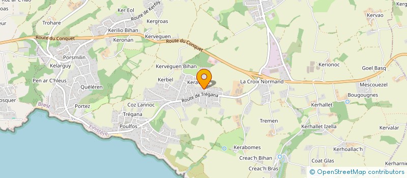 localisation de l'entreprise HOLDING SARDA  LOCMARIA-PLOUZANE