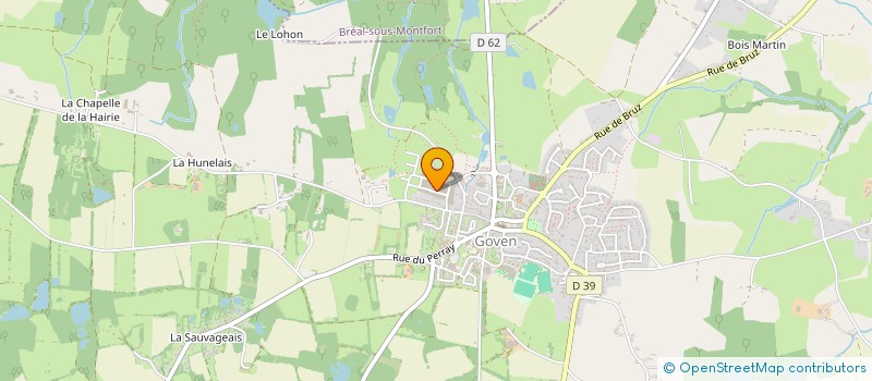 localisation de l'entreprise HOLDING SARDI  GOVEN