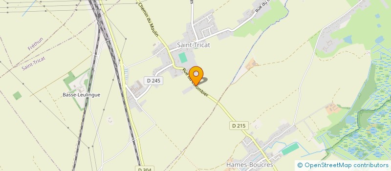 localisation de l'entreprise HOLDING SAS DU COLOMBIER  SAINT-TRICAT