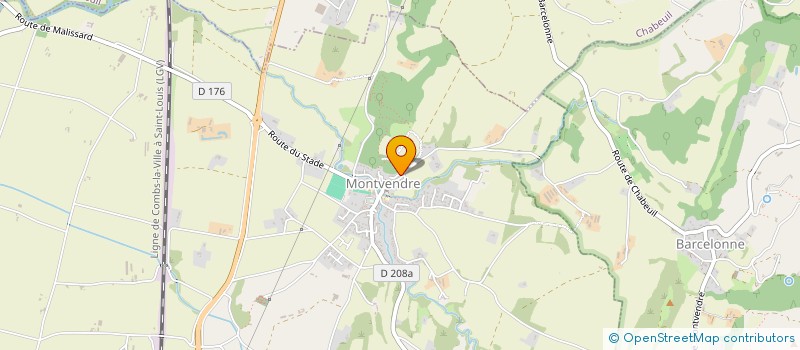 localisation de l'entreprise HOLDING SATORY  MONTVENDRE