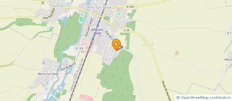 localisation de l'entreprise HOLDING SAUNIER  AILLY-SUR-NOYE