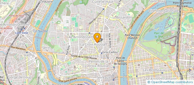 localisation de l'entreprise HOLDING SAVY  LYON