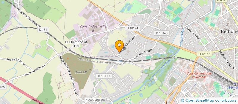 localisation de l'entreprise HOLDING SB  ANNEZIN