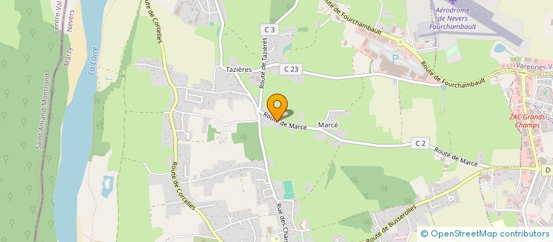 localisation de l'entreprise HOLDING SC à MARZY