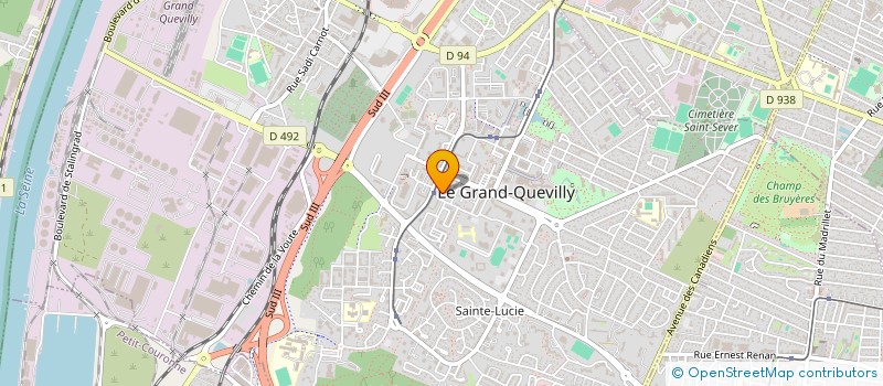 localisation de l'entreprise HOLDING SC LAMIDEZ  LE PETIT-QUEVILLY