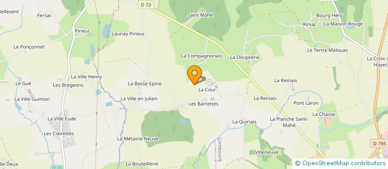 localisation de l'entreprise HOLDING SCGL  COMBOURG