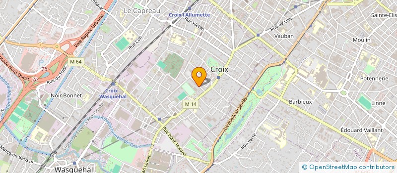 localisation de l'entreprise HOLDING SCHMIDT à CROIX
