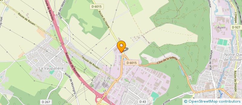 localisation de l'entreprise HOLDING SD à ROUEN