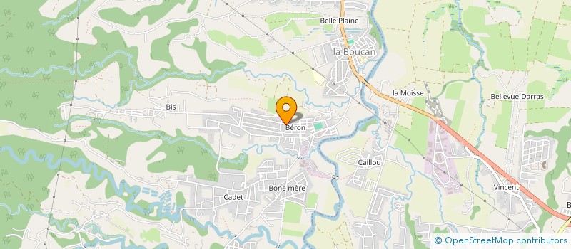 localisation de l'entreprise HOLDING SEBASTIEN RUBINI à SAINTE-ROSE