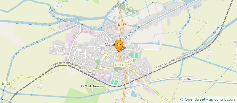 localisation de l'entreprise HOLDING SECDA  MARANS