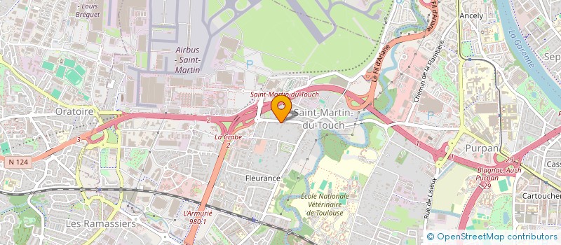 localisation de l'entreprise HOLDING SEGURA à TOULOUSE