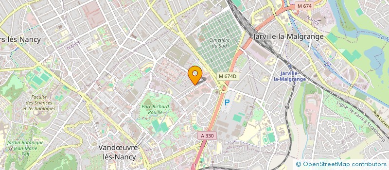 localisation de l'entreprise HOLDING SELECT  VANDUVRE-LES-NANCY