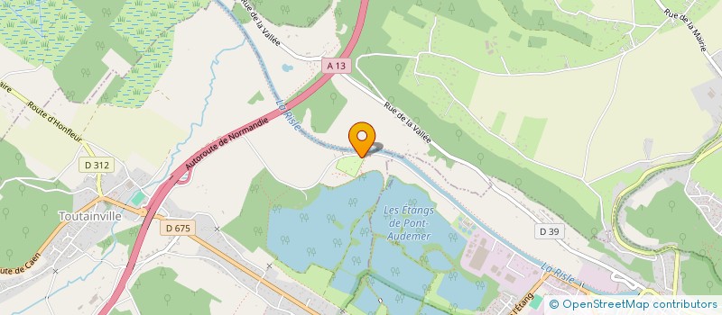 localisation de l'entreprise HOLDING SEMINEL  TOUTAINVILLE