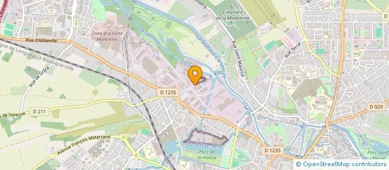 localisation de l'entreprise HOLDING SERVICES FINANCES MANAGEMENT à AMIENS