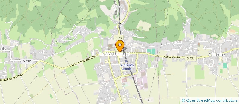 localisation de l'entreprise HOLDING SEVERINE OUDOT  LE GRAND-LEMPS